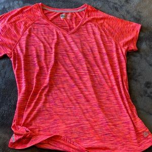 Womens RBX performance vneck short sleeve top